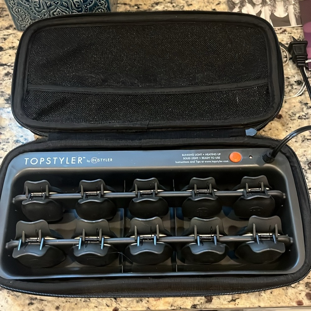 Effortless Curls, Healthy Hair: TOP STYLER 100% Solid Ceramic Curling tool